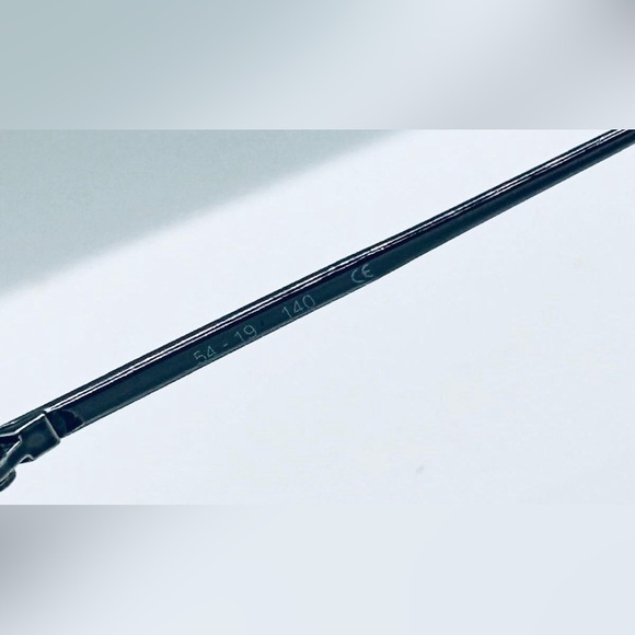 Ti-Flex TU1506 Gunmetal Oval Half-Rim Sunglasses Frames Only - Picture 7 of 8